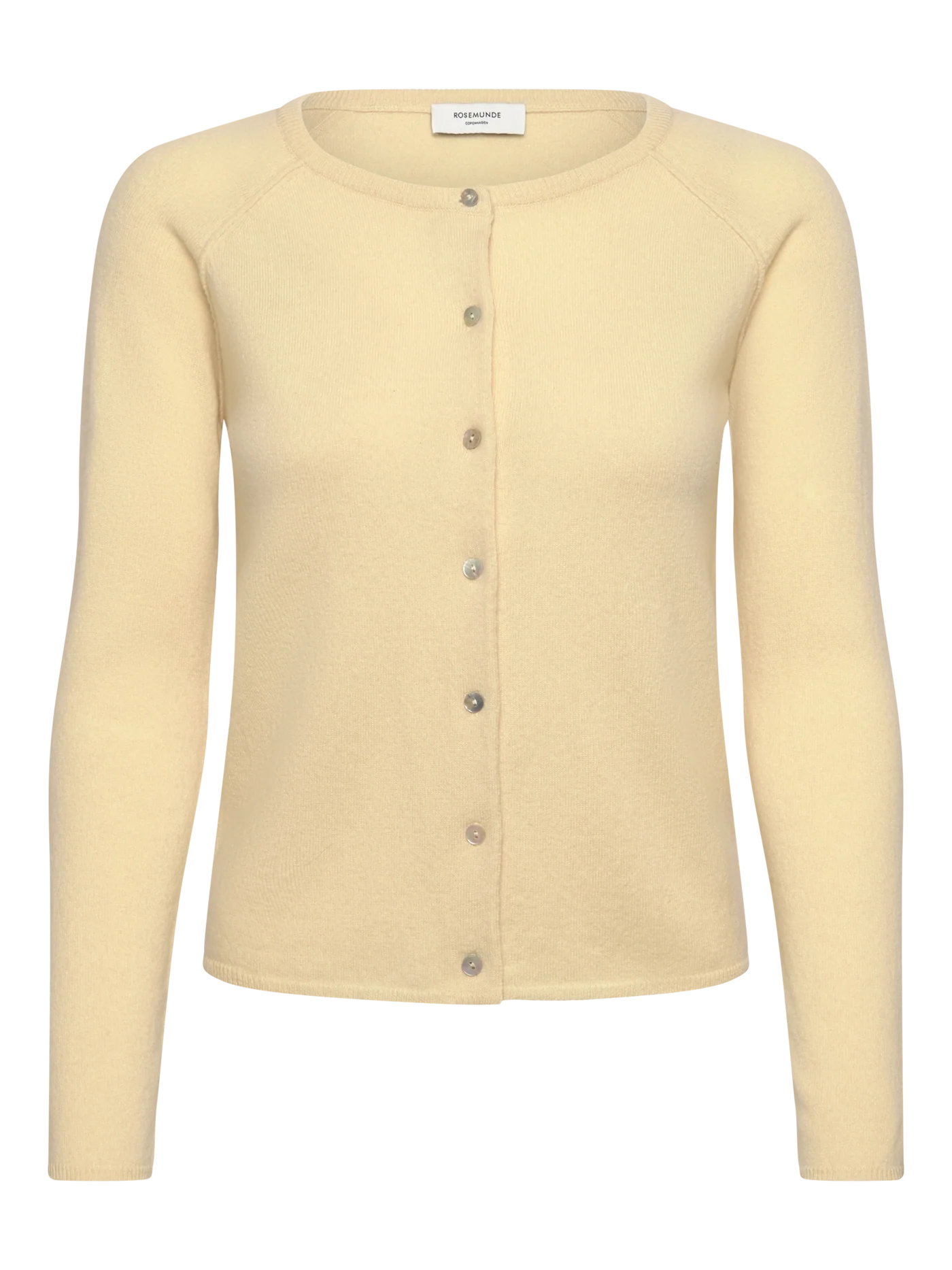 Rosemunde / RWLaica LS O-neck Raglan Cardigan / Flan