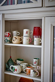 Bloomingville / Tasse m/Henkel ‚Mary‘ Steingut / ø8xH9 cm