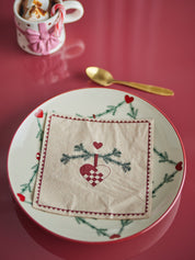 Bloomingville / Merry Go Round Serviette, Natur 33x33cm