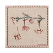 Bloomingville / Merry Go Round Serviette, Natur 33x33cm
