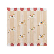 Bloomingville / Merry Go Round Serviette, Natur 33x33cm