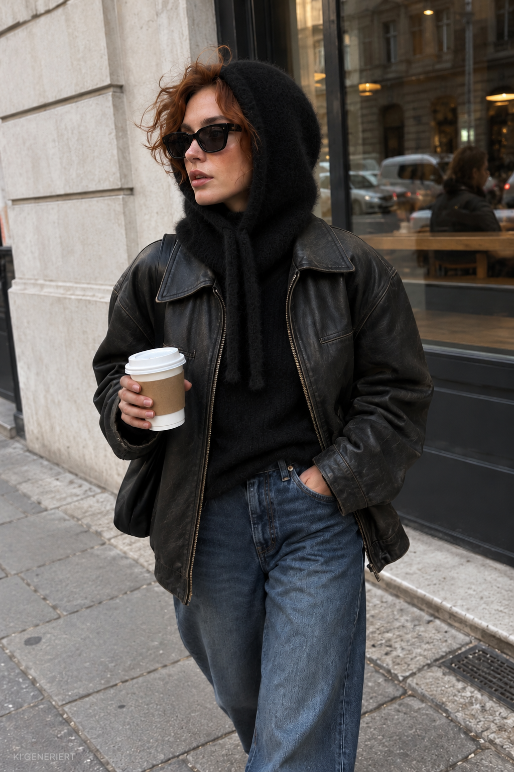 Gina Tricot / Perfect knit balaclava / Black (9000)