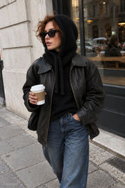 Gina Tricot / Perfect knit balaclava / Black (9000)