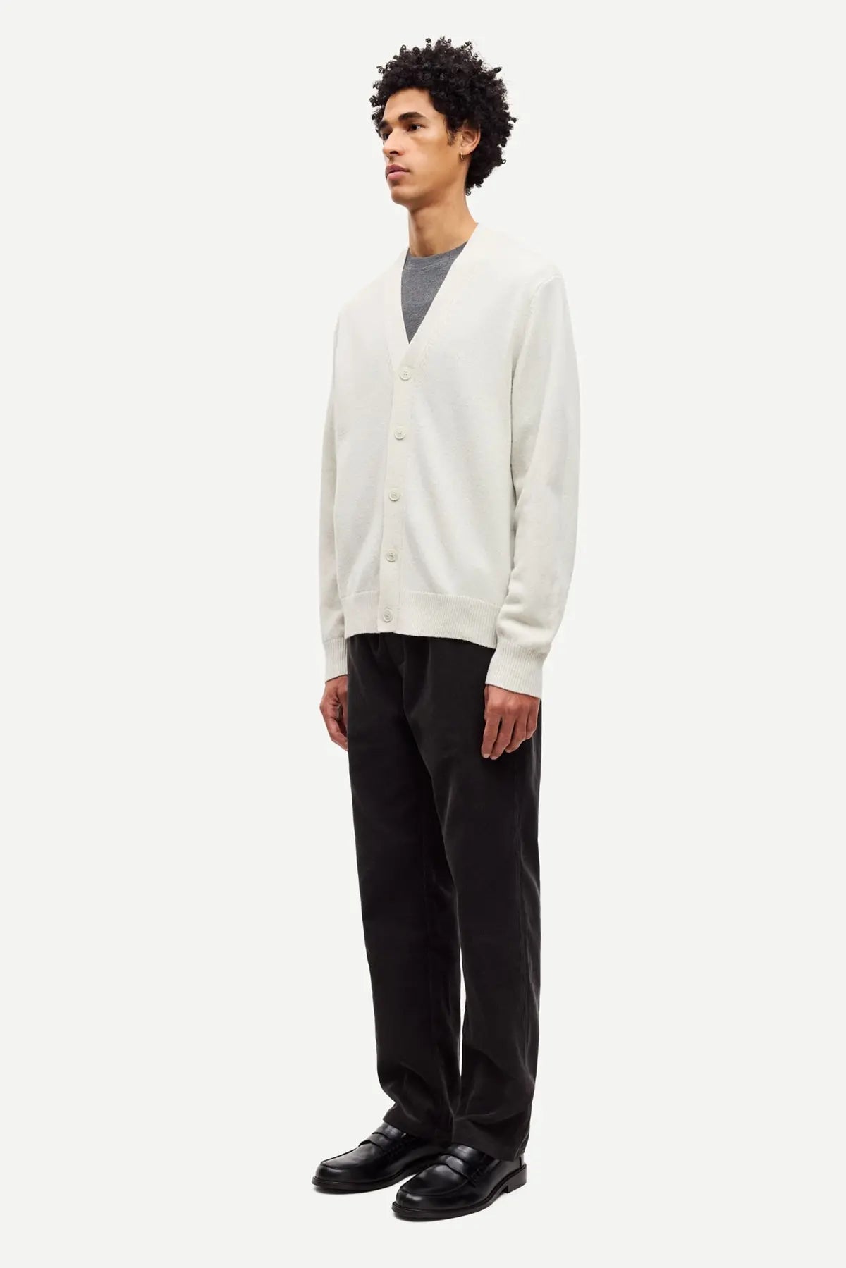 Samsøe Samsøe / SAPATRIK CARDIGAN 132 / SILVER BIRCH