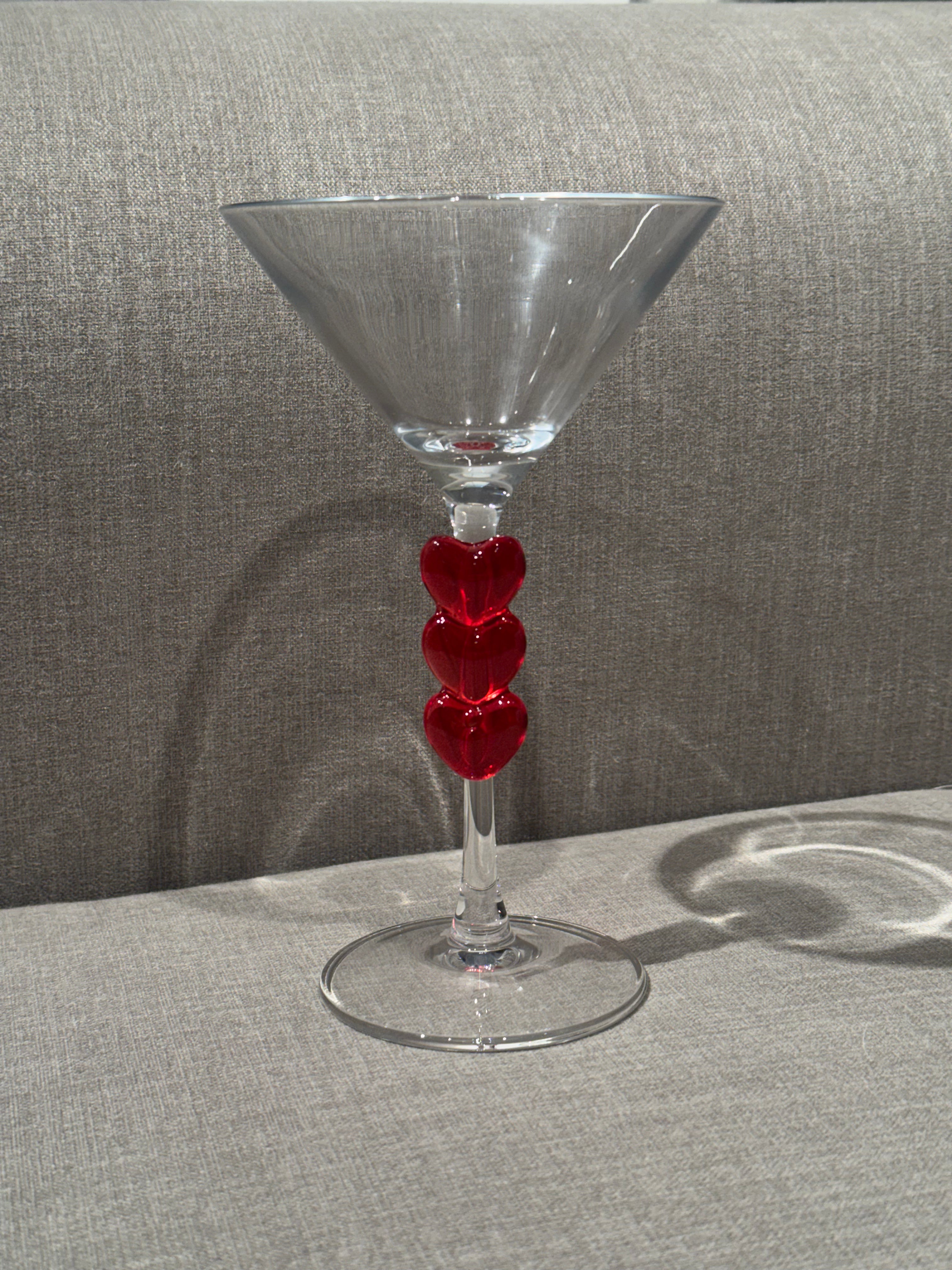 L'expressionist / Martini-Glas / Herzen