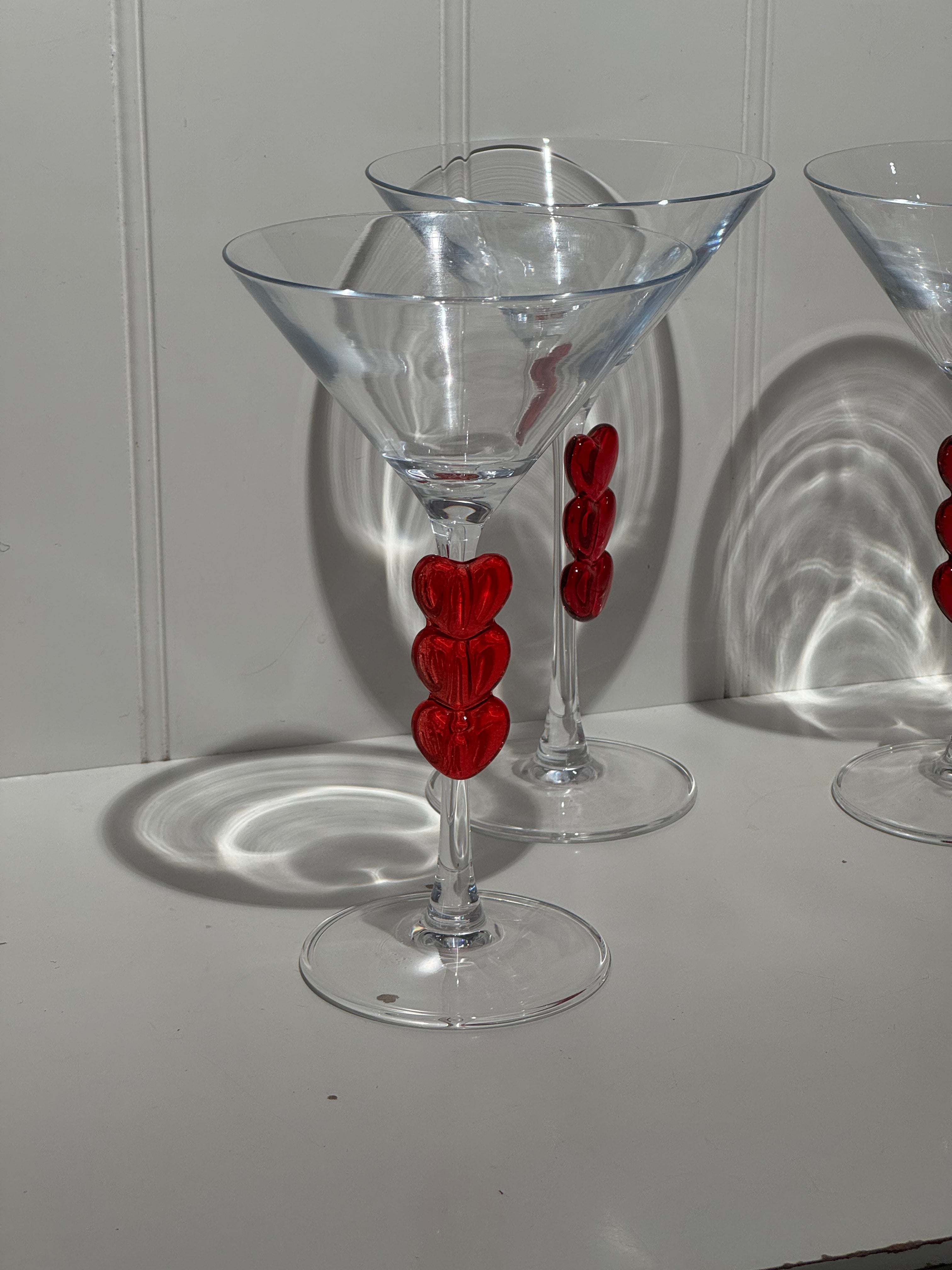 L'expressionist / Martini-Glas / Herzen