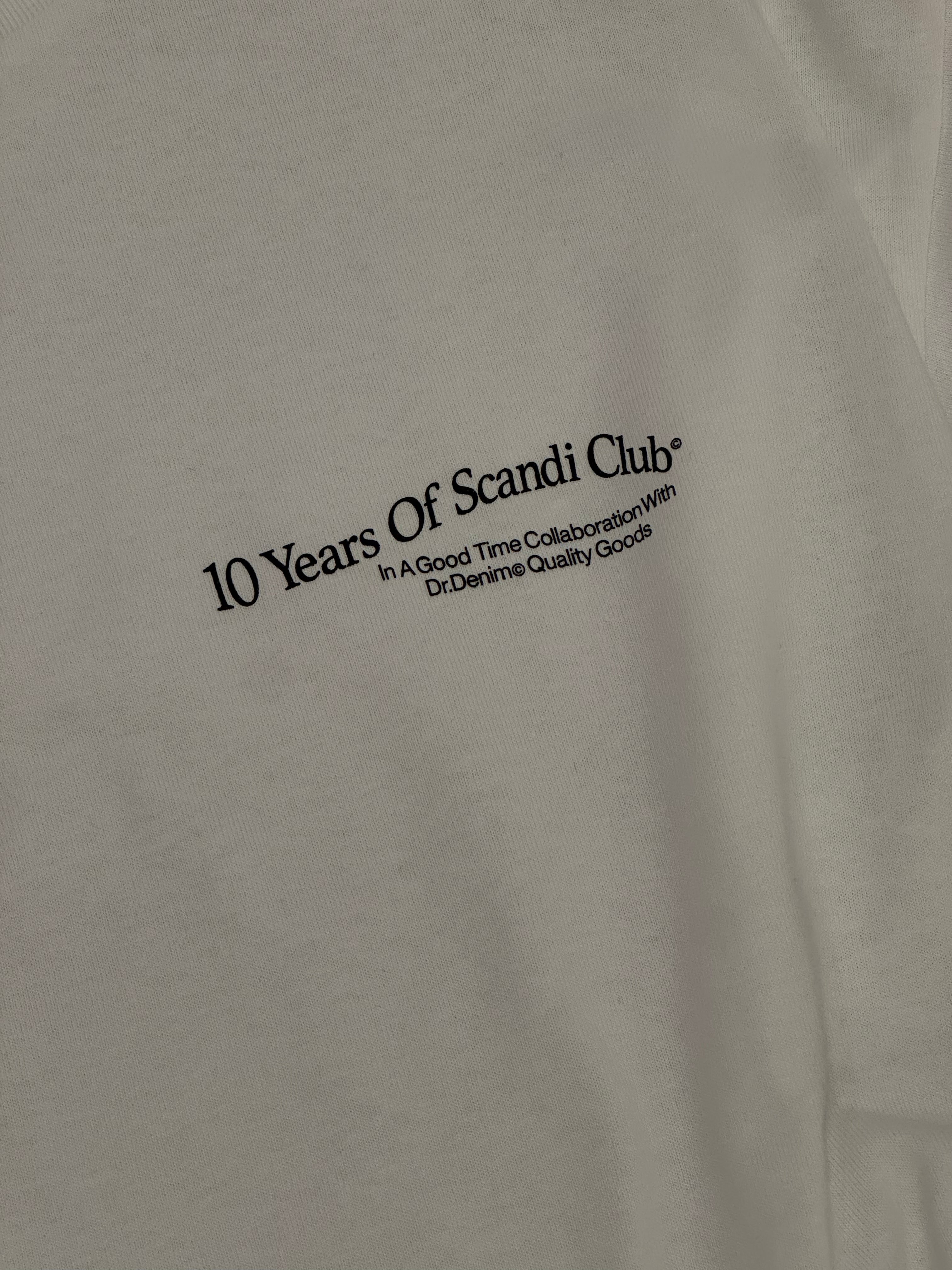 DrDenim / Trooper Tee / White 10 Years Of Scandi Club