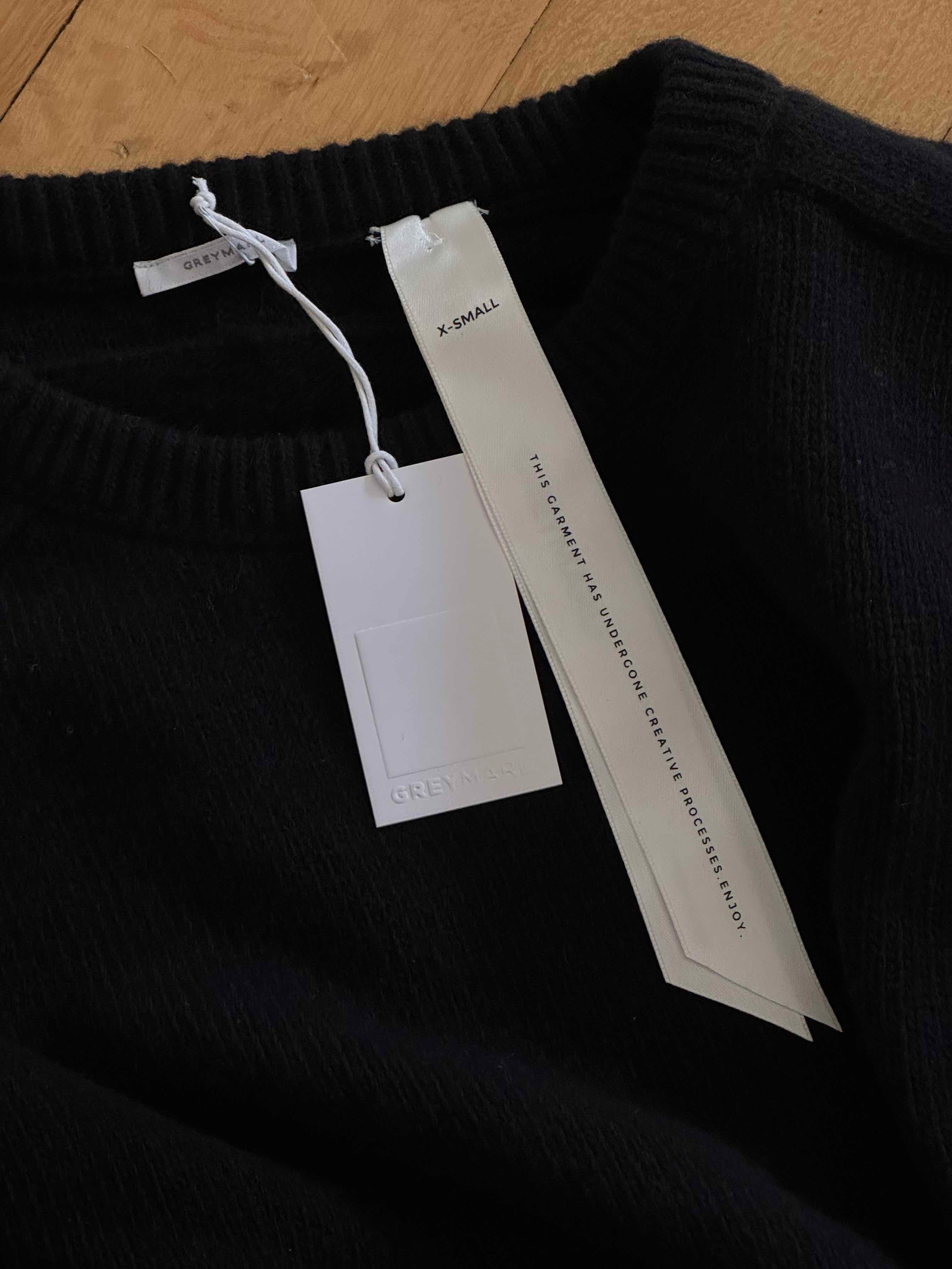 Greymarl / Mia Knit / Black