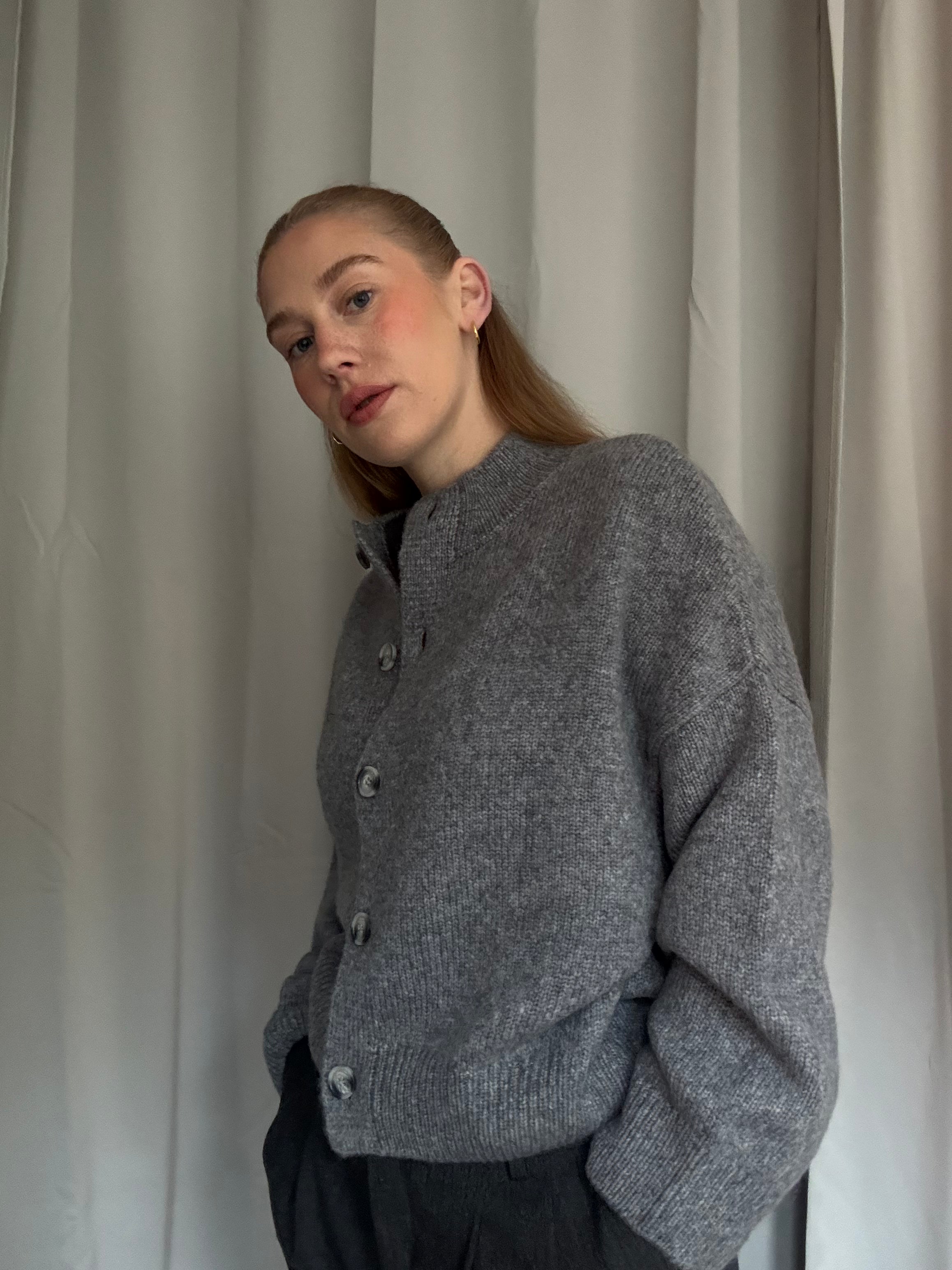 Greymarl / Jule Cardigan / Grey