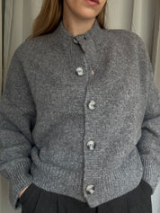 Greymarl / Jule Cardigan / Grey