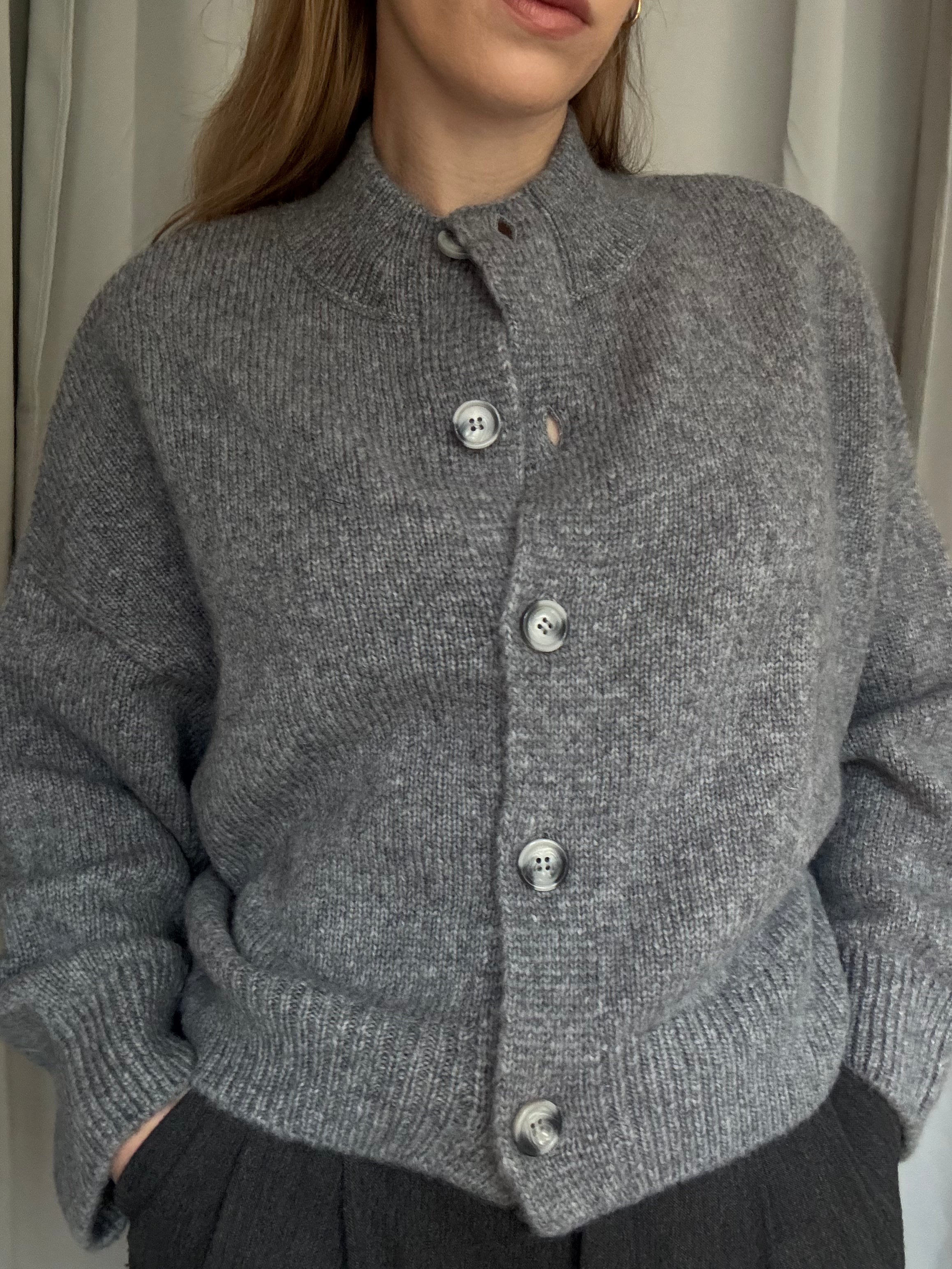 Greymarl / Jule Cardigan / Grey