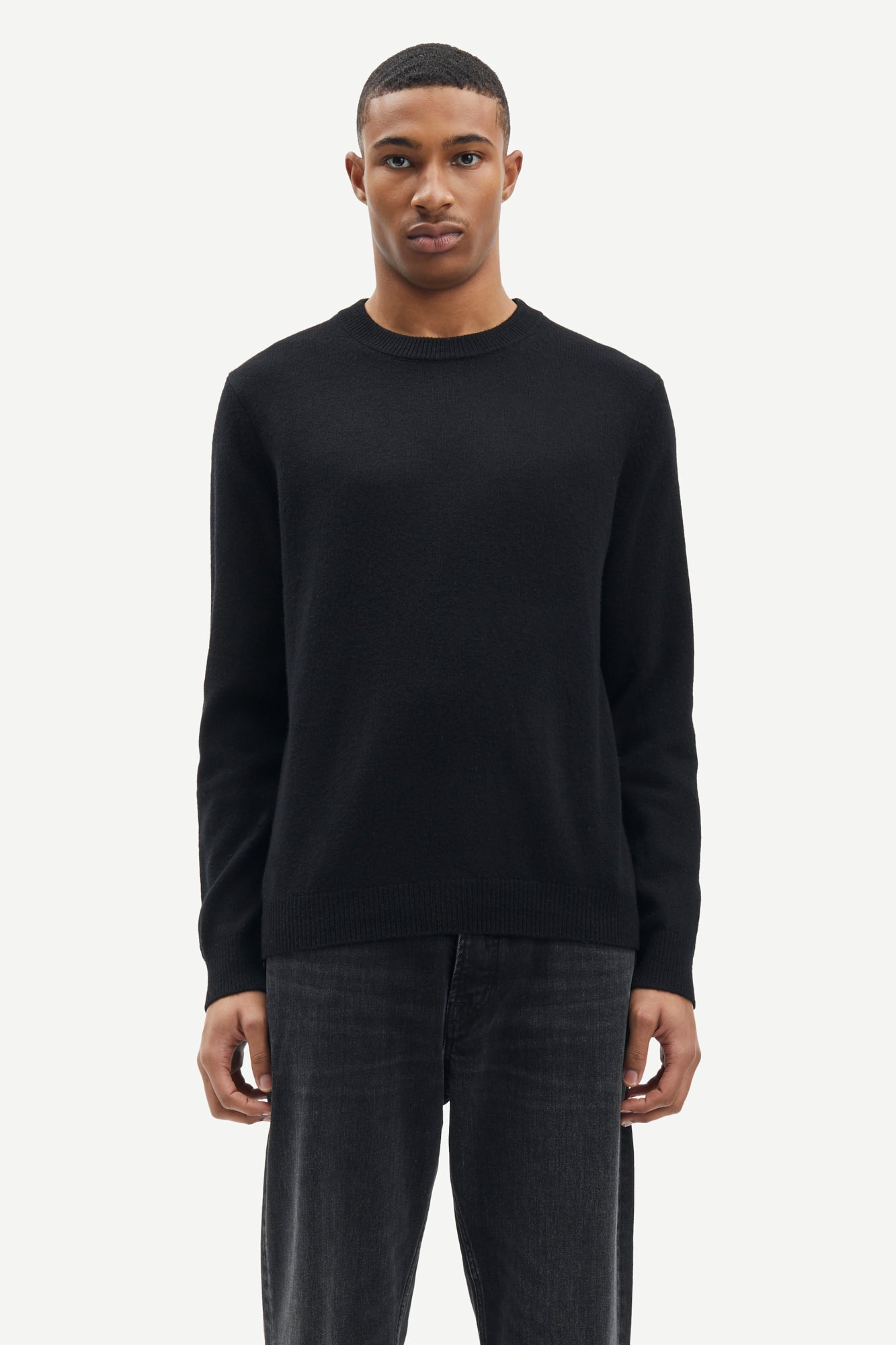 Samsøe Samsøe / ISAK KNIT SWEATER 15010 / BLACK