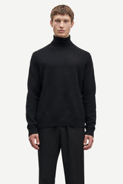 Samsøe Samsøe / ISAK KNIT TURTLENECK 15010 / BLACK