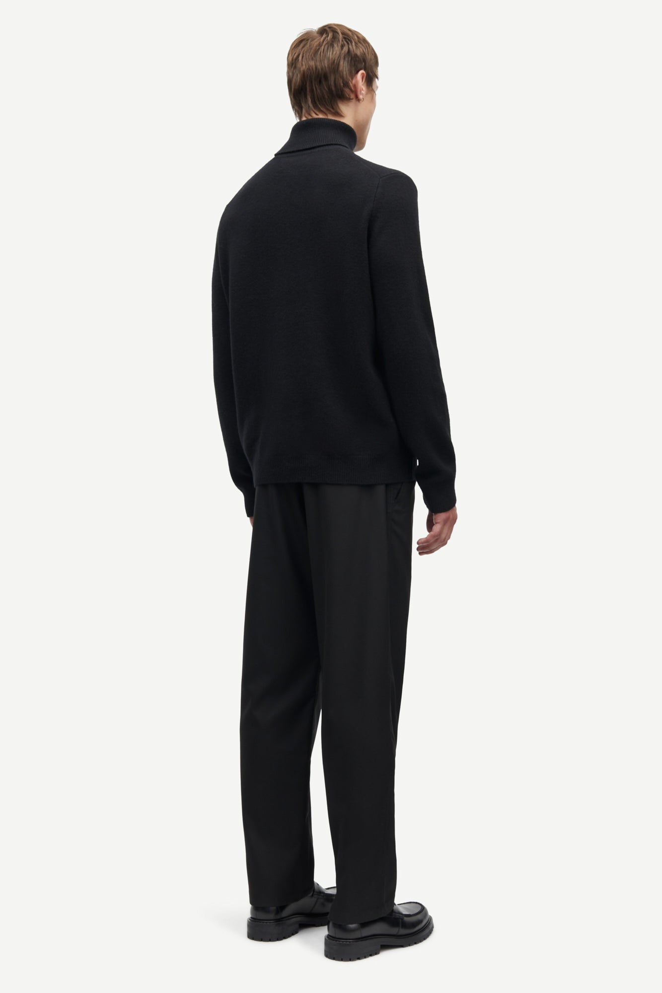 Samsøe Samsøe / ISAK KNIT TURTLENECK 15010 / BLACK