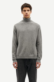 Samsøe Samsøe / ISAK KNIT TURTLENECK 15010 / DARK GREY MEL.