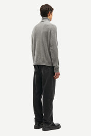 Samsøe Samsøe / ISAK KNIT TURTLENECK 15010 / DARK GREY MEL.