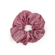 Sui Ava / Kelly Crystal Scrunchie / Pink Pearl