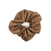 Sui Ava / Kelly Crystal Scrunchie / Taupe