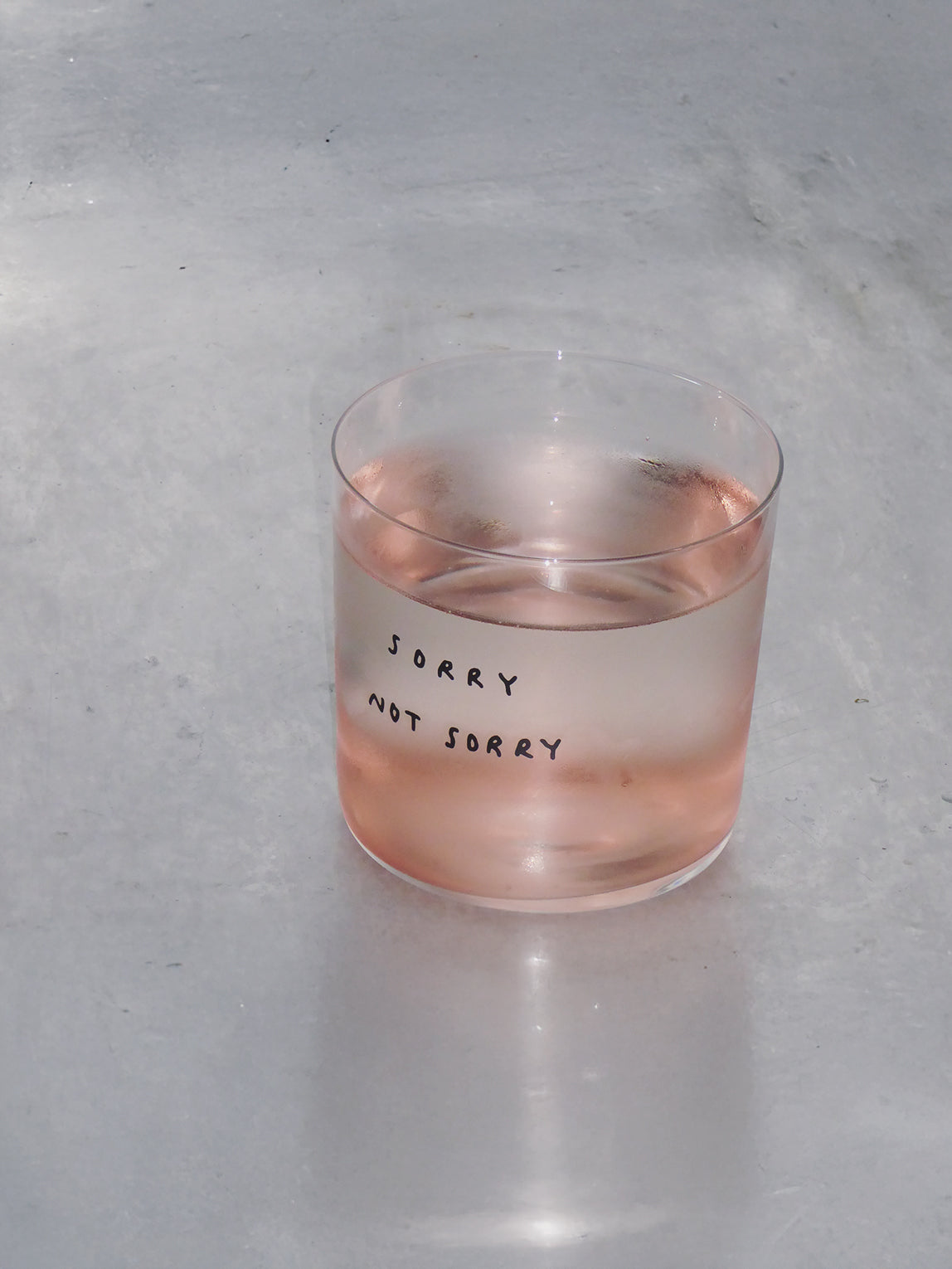 Yahya Studio / Johanna Schwarzer - Glass - Sorry not Sorry