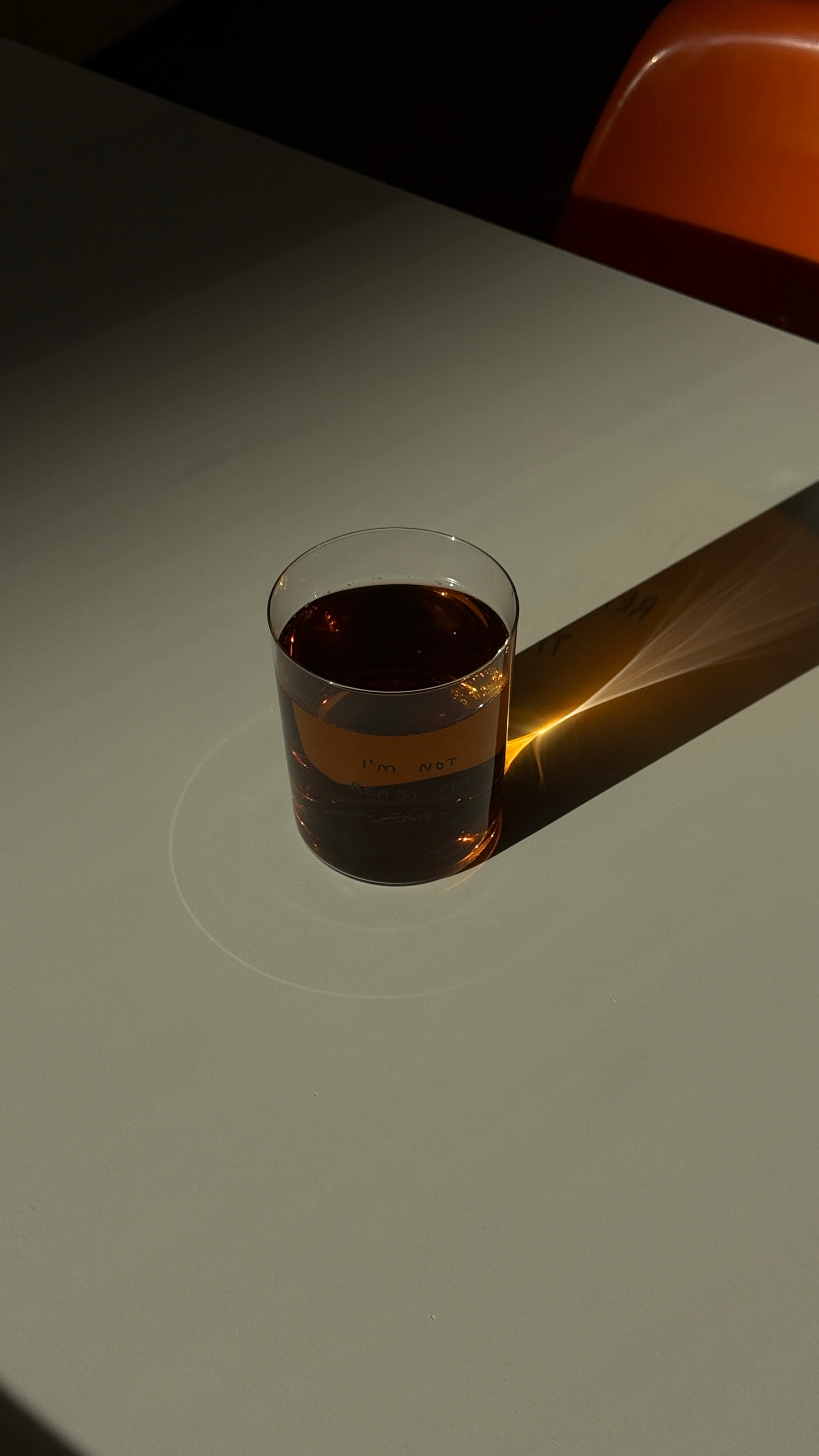 Yahya Studio / Johanna Schwarzer - LARGE Glass - I'm not ready for this