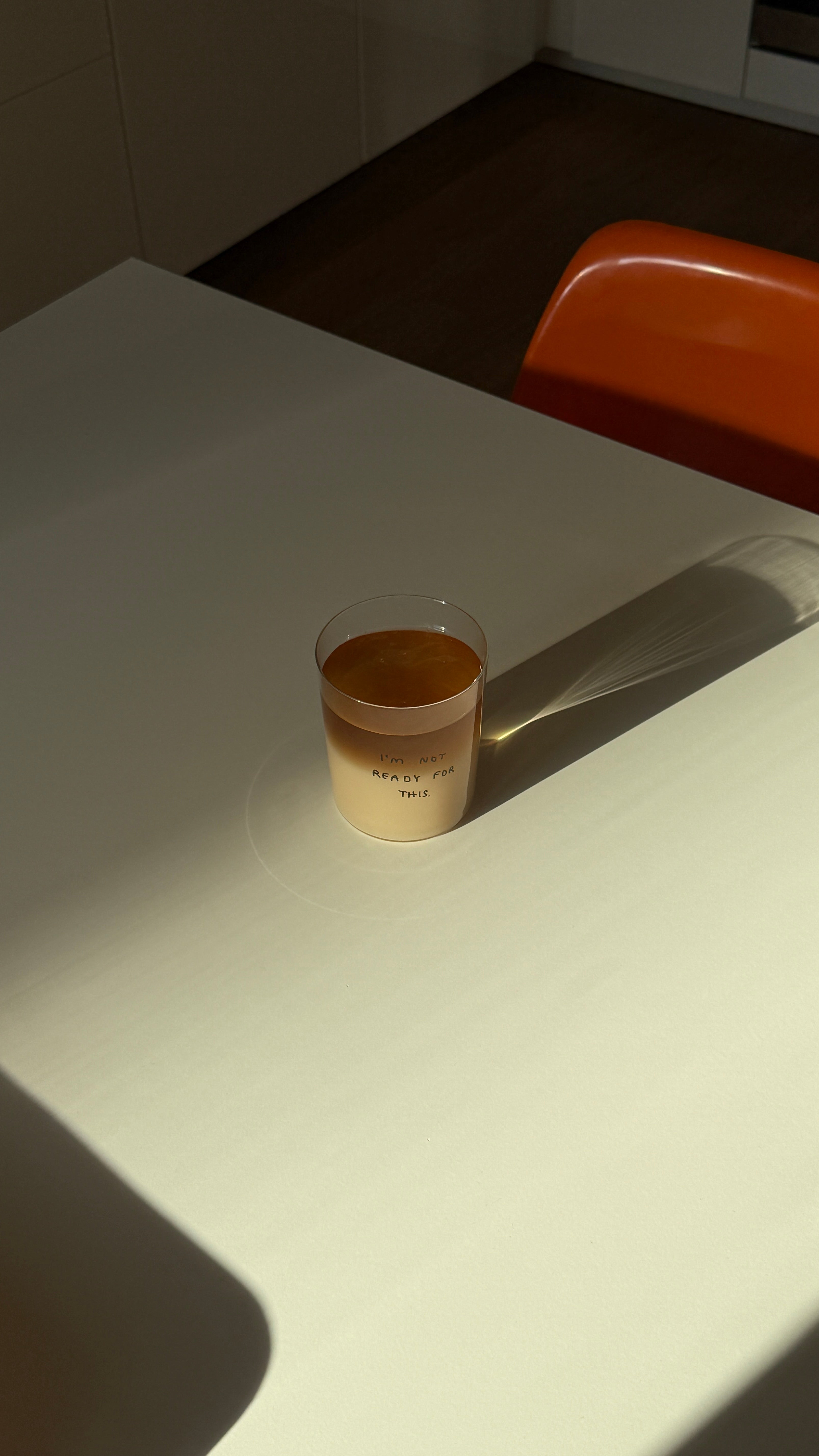 Yahya Studio / Johanna Schwarzer - LARGE Glass - I'm not ready for this