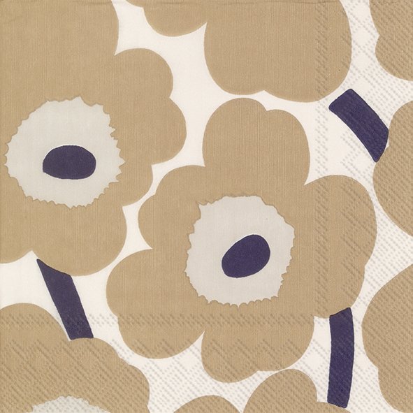 Marimekko / UNIKKO linen cream / Cocktail
