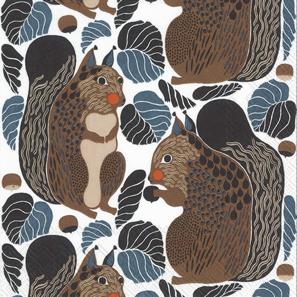 Marimekko / KURRE black brown / LUNCH