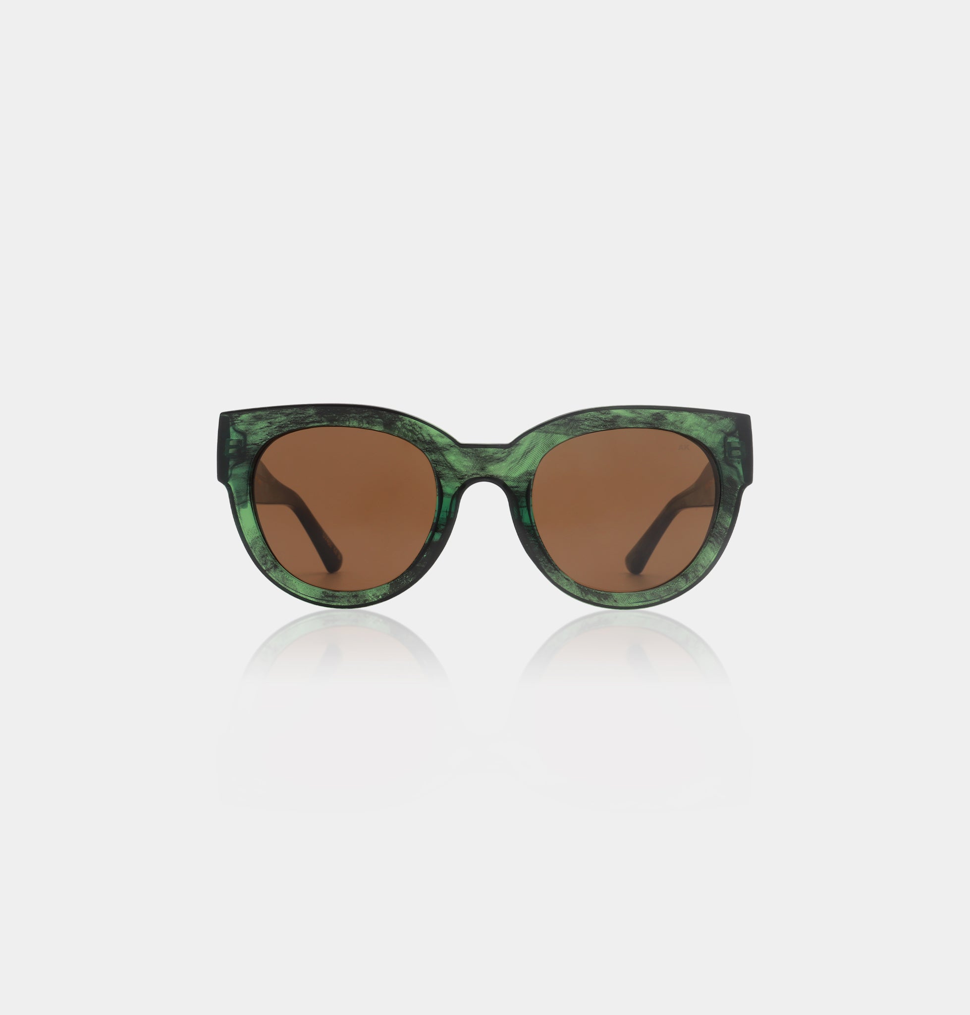 A.KJÆRBEDE / Lilly / Green Marble Transparent