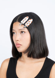 Sui Ava / No Crease Sprinkle Clips // 2 pcs / Stracciatella