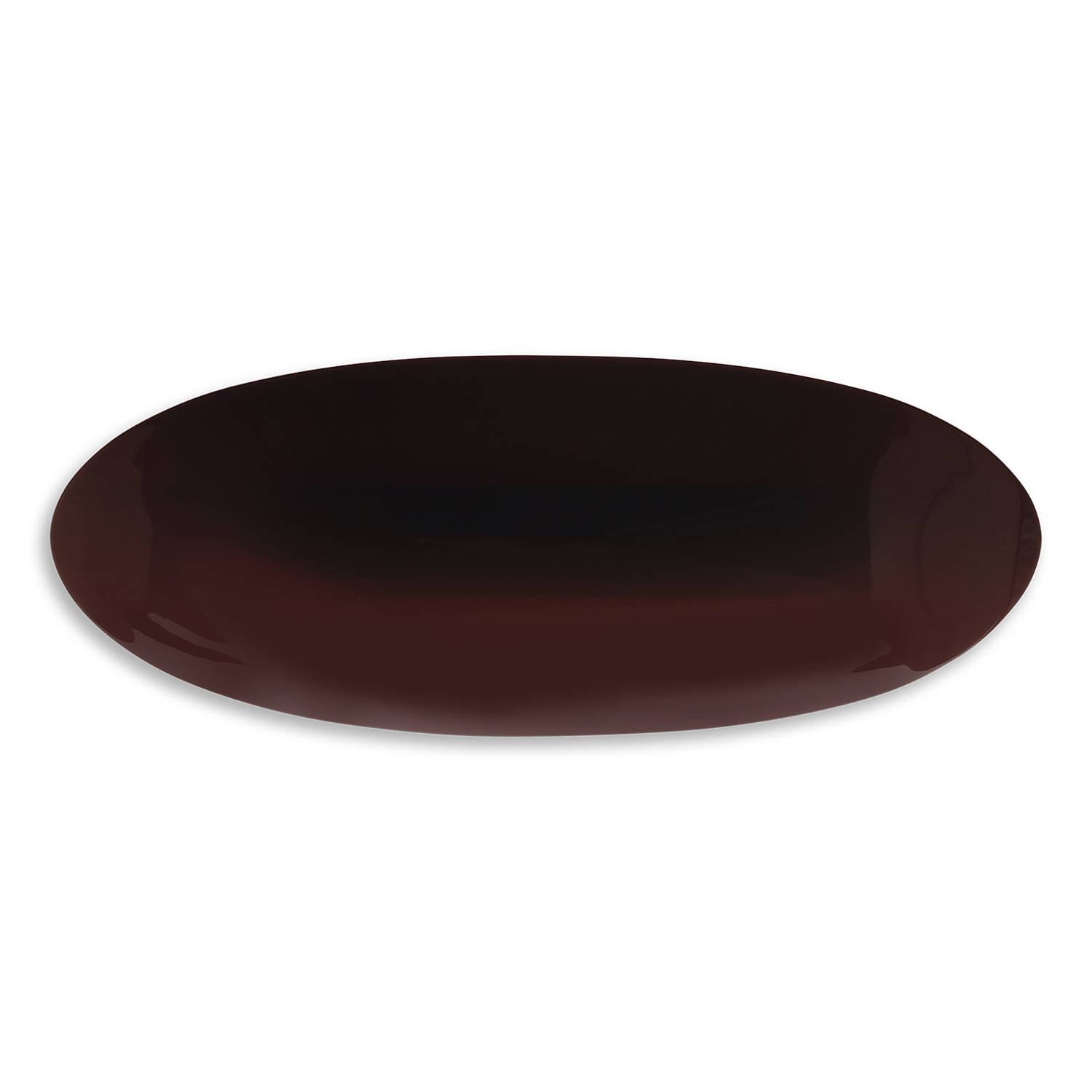 SUI AVA / Oval Bone Clip / Brown