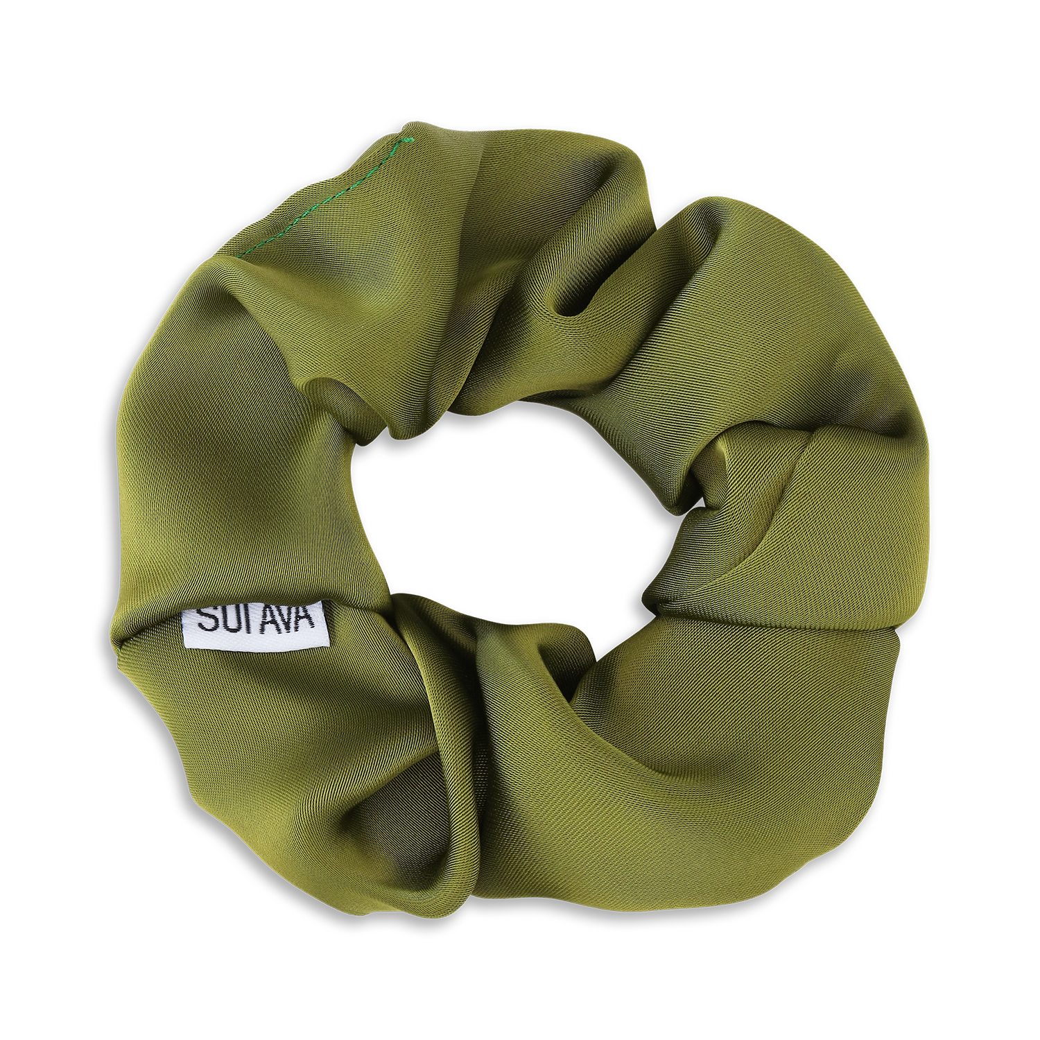Sui Ava / Ribbon Scrunchie / Army