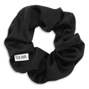 Sui Ava / Ribbon Scrunchie / Black