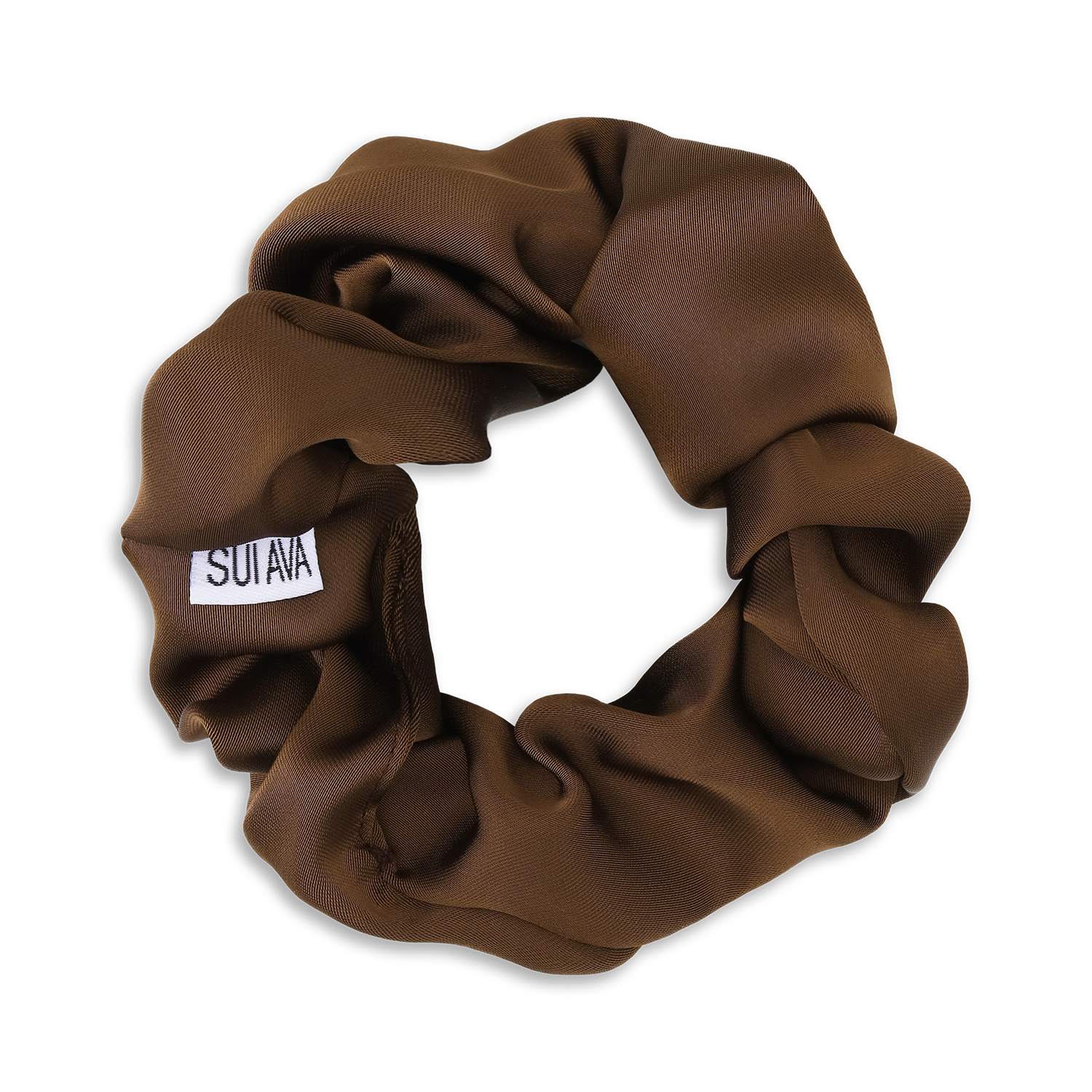 Sui Ava / Ribbon Scrunchie / Brown