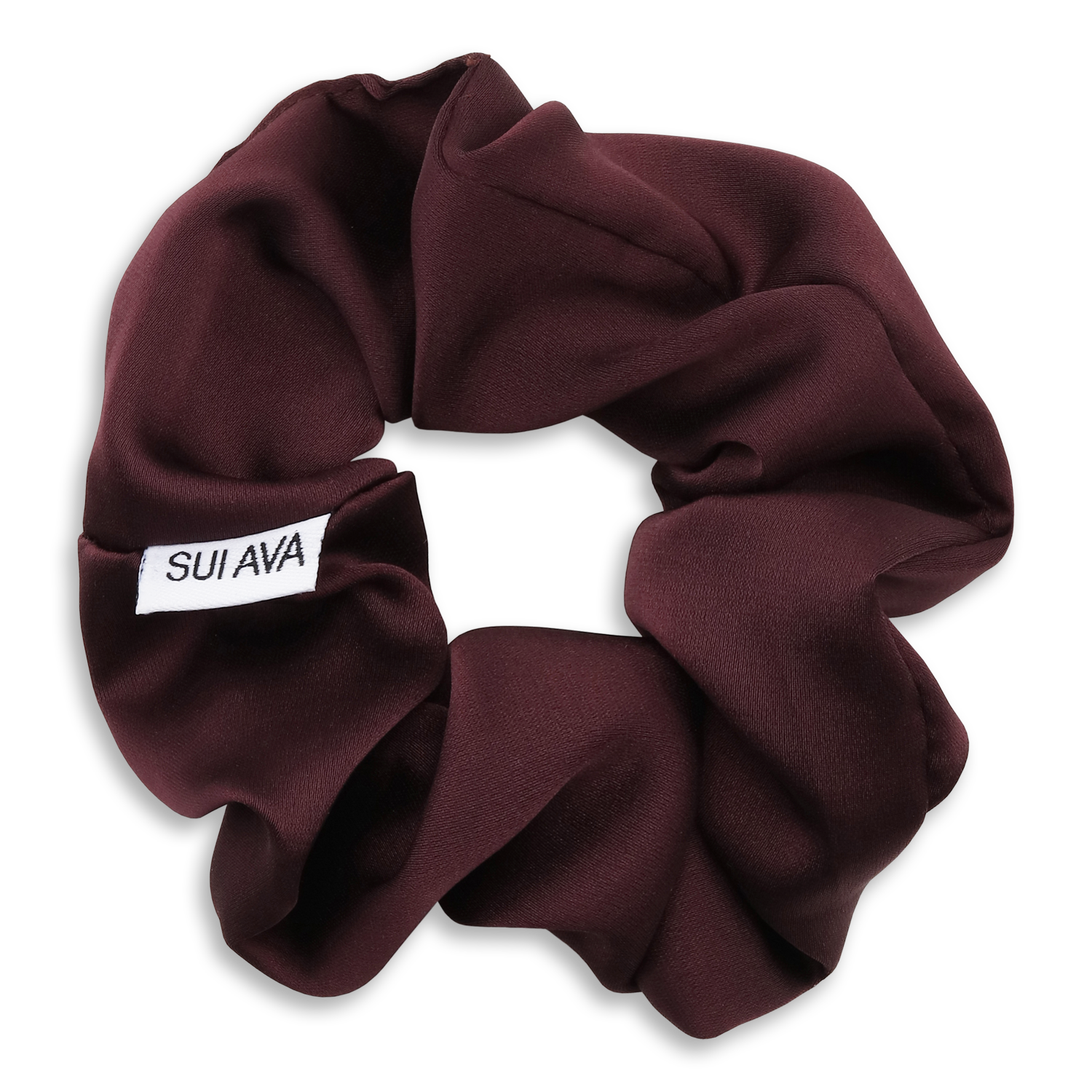 Sui Ava / Ribbon Scrunchie / Burgundy