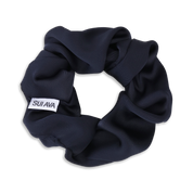 Sui Ava / Ribbon Scrunchie / Dark Blue