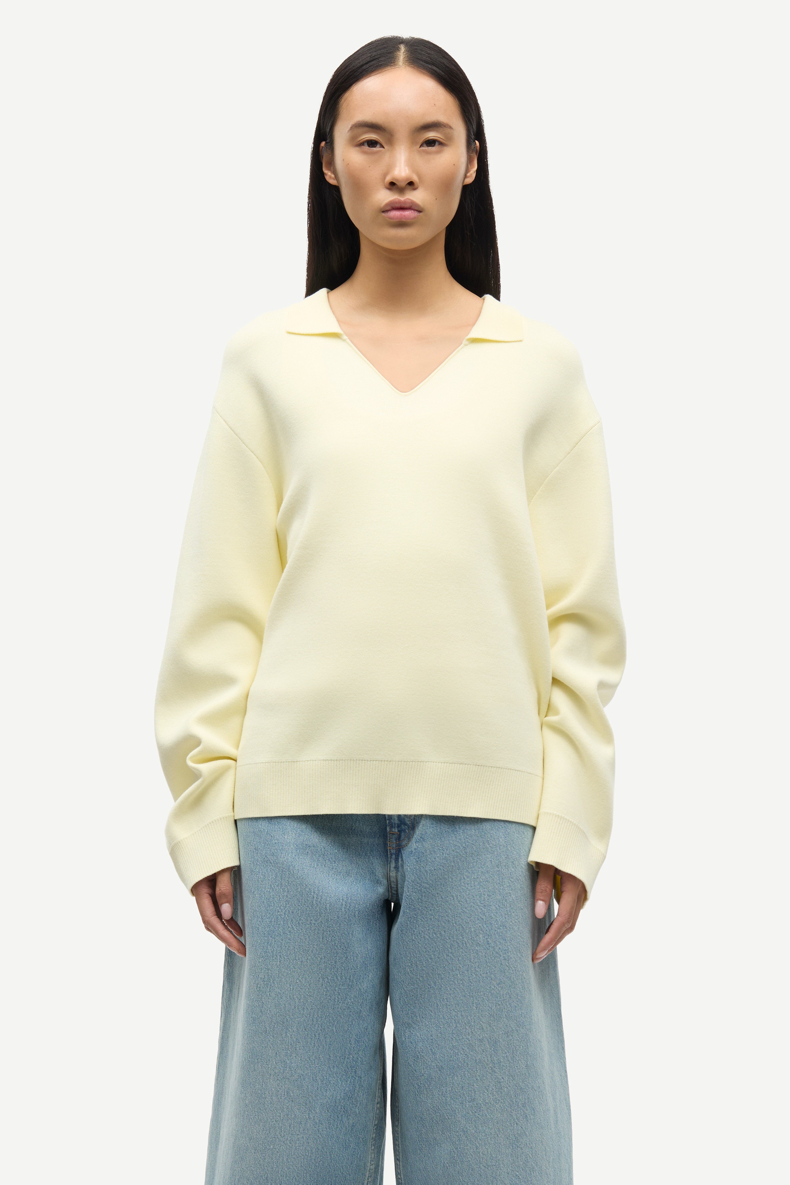 Samsøe Samsøe / SAANNE POLO 15825 / ETHEREAL GREEN