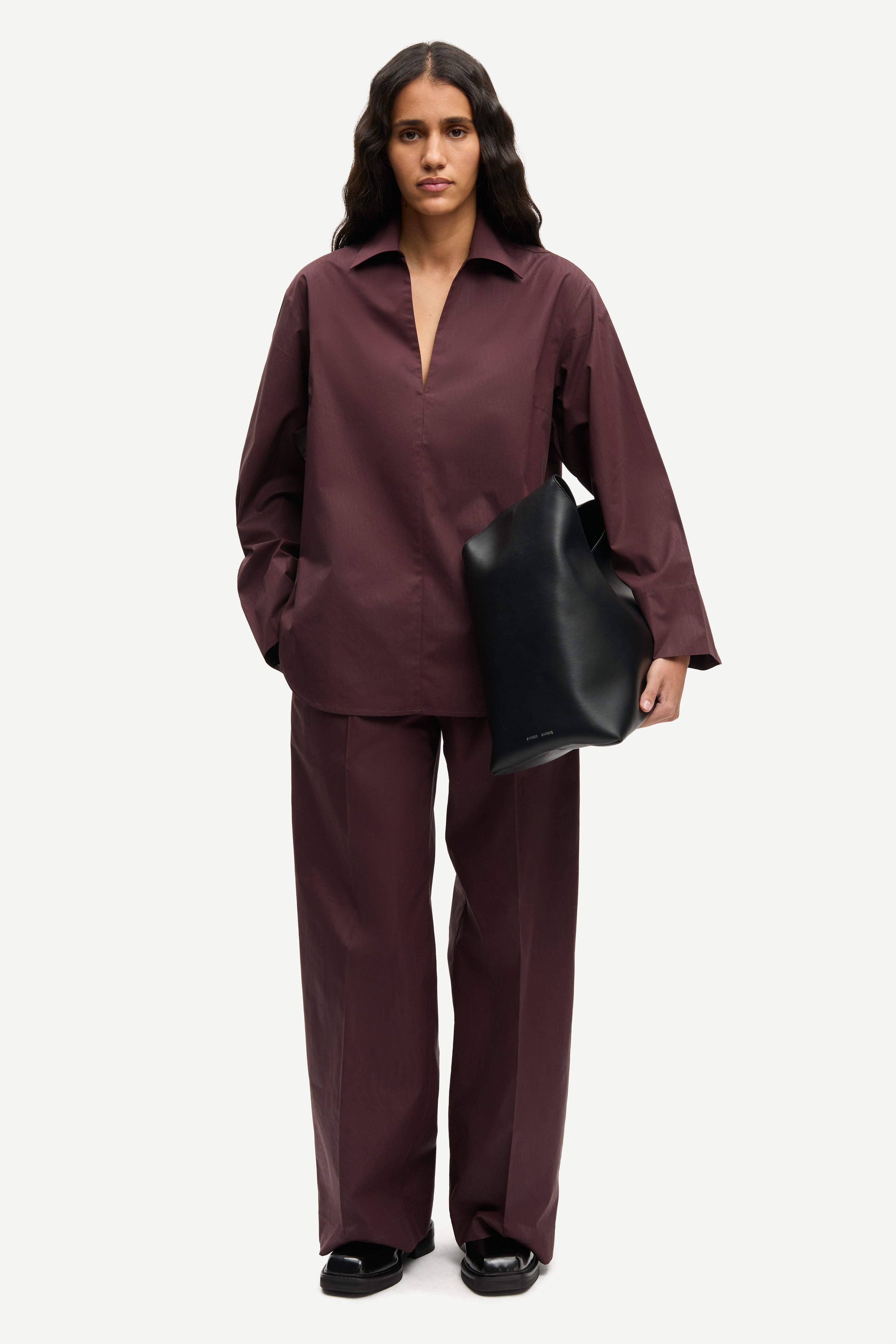 Samsøe Samsøe / SAJULIO TROUSERS 15933 / FUDGE