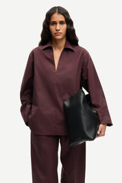 Samsøe Samsøe / SASULLY BLOUSE 15933 / FUDGE