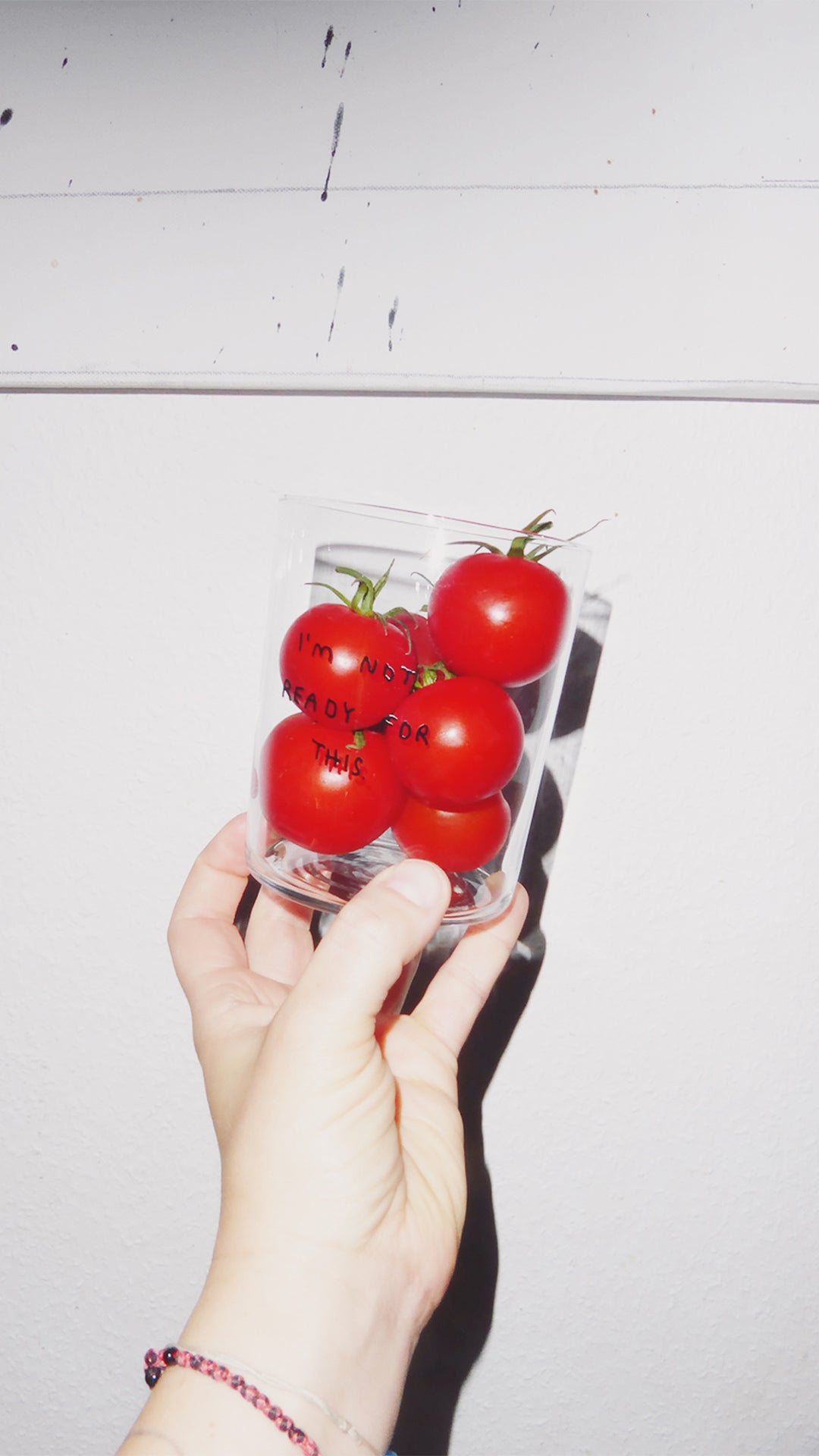 Yahya Studio / Johanna Schwarzer - LARGE Glass - I'm not ready for this