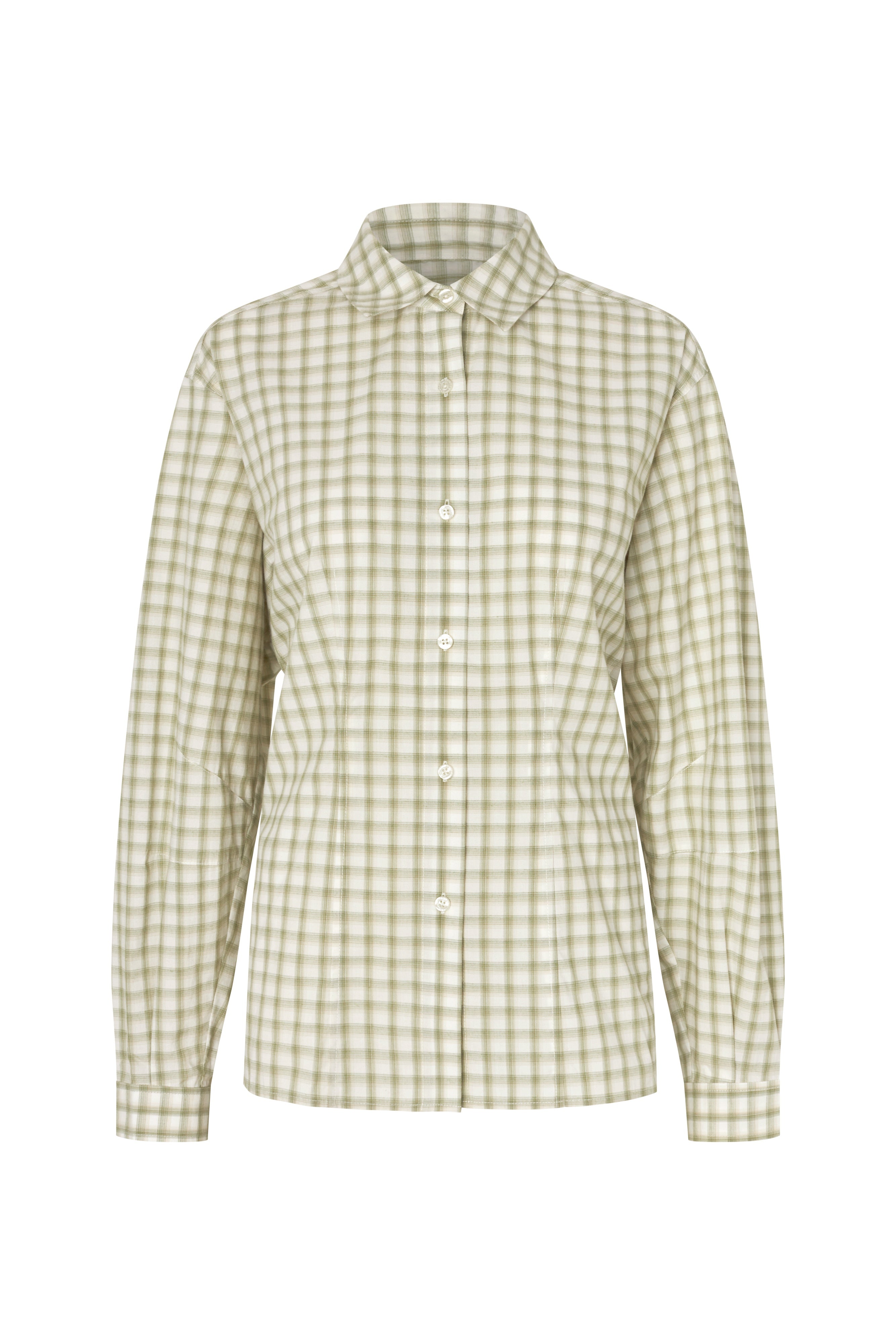 Samsøe Samsøe / SAALESSO SHIRT 15902 / MOSSTONE CH.