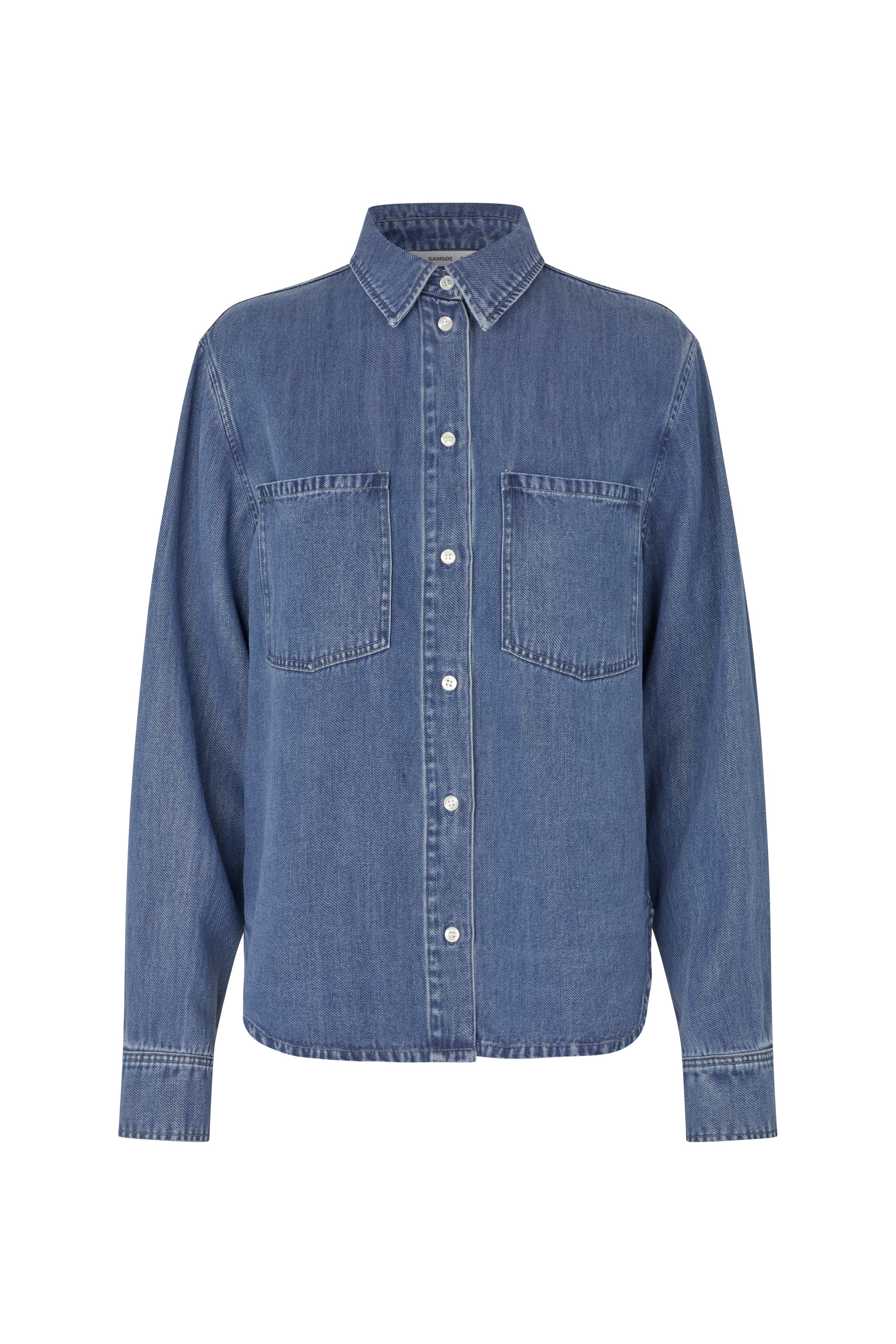 Samsøe Samsøe / SABEXY SHIRT 15645 / MEDIUM DENIM BLUE