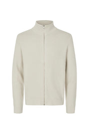 Samsøe Samsøe / SADEM ZIP CARDIGAN 10490 / SILVER BIRCH