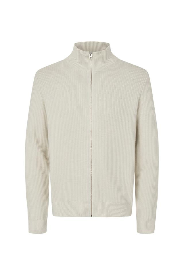 Samsøe Samsøe / SADEM ZIP CARDIGAN 10490 / SILVER BIRCH