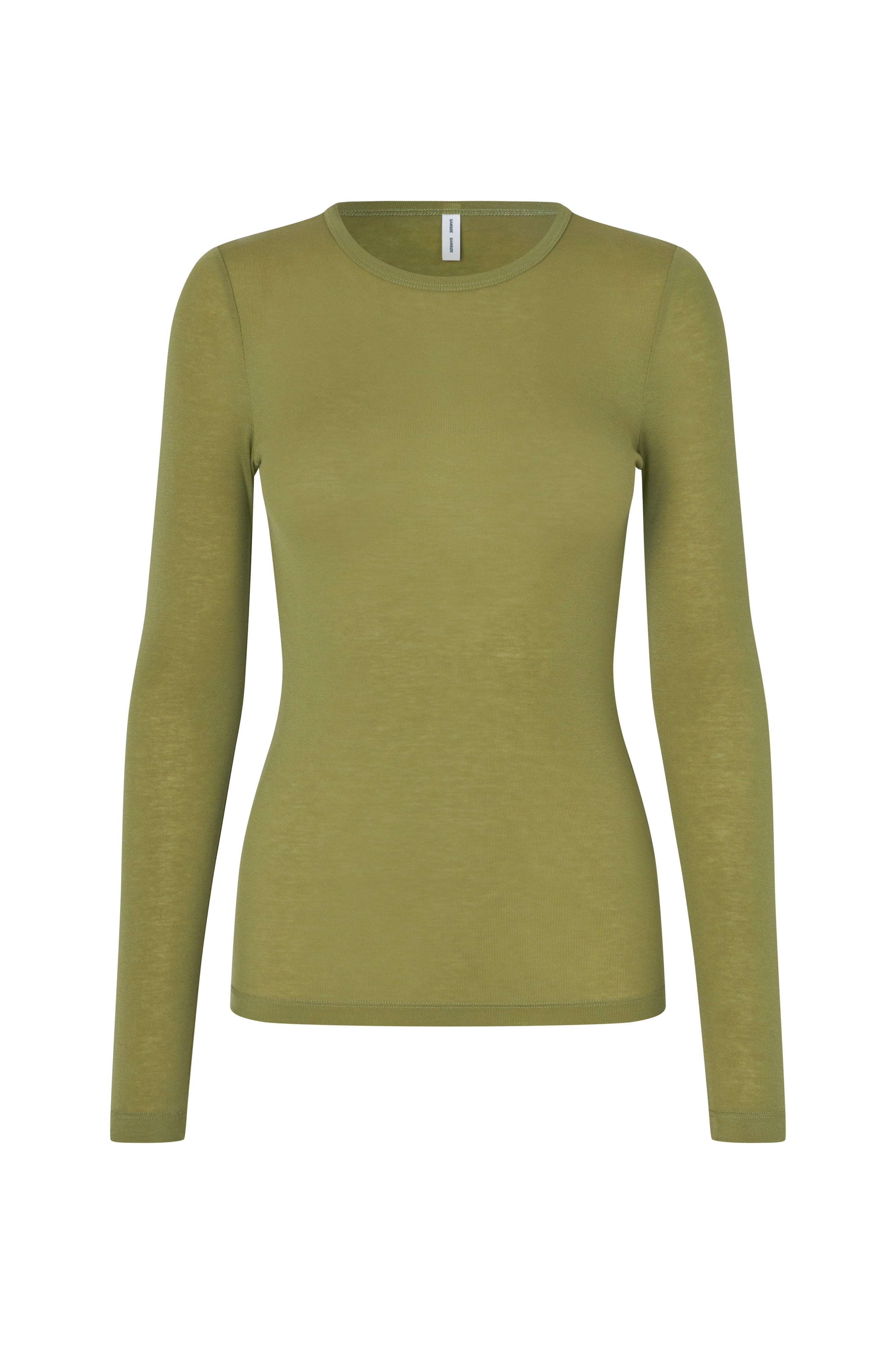 Samsøe Samsøe / SADOU T-SHIRT LS 15499 / MOSSTONE