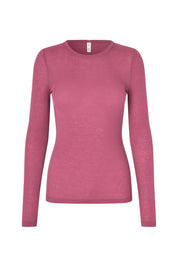 Samsøe Samsøe / SADOU T-SHIRT LS 15499 / RED VIOLET