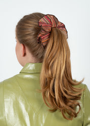 Sui Ava / Saint Tropez Scrunchie / Brown