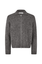 Samsøe Samsøe / SAJOB ZIP CARDIGAN 15425 / DARK GREY MEL.