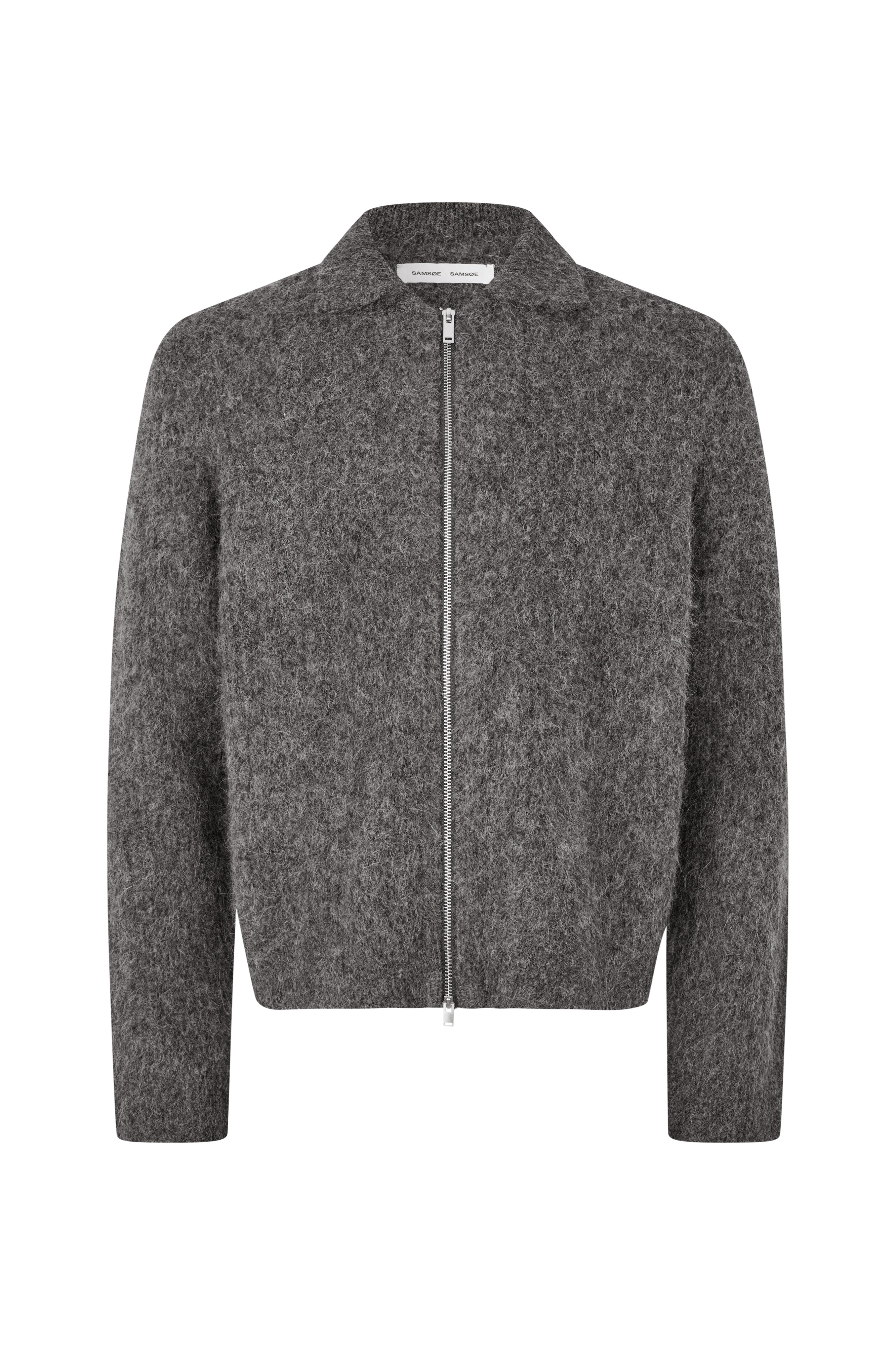Samsøe Samsøe / SAJOB ZIP CARDIGAN 15425 / DARK GREY MEL.