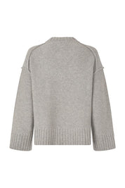 Sakeiku-samsoe-sweater-11250-Grey-Mel-2
