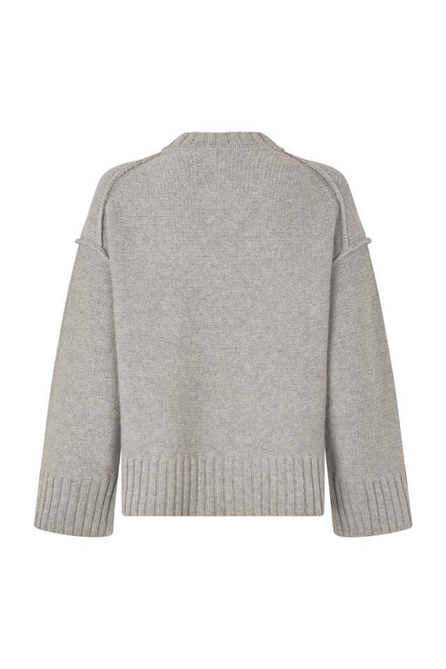 Sakeiku-samsoe-sweater-11250-Grey-Mel-2